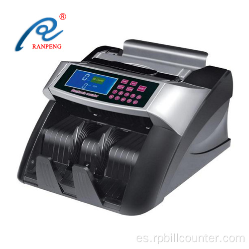 R682 mixto indio usd euro clasificador papel efectivo billete detector de dinero máquina contador de facturas con UV MG IR